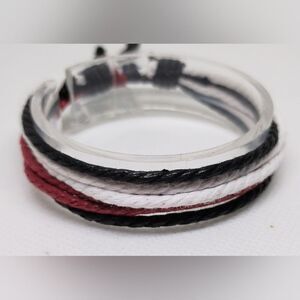Men's‎ bracelet leather layered New e79